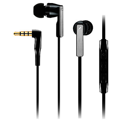 Sennheiser CX 5.00 G In-Ear Headphones with Mic/Remote, Black